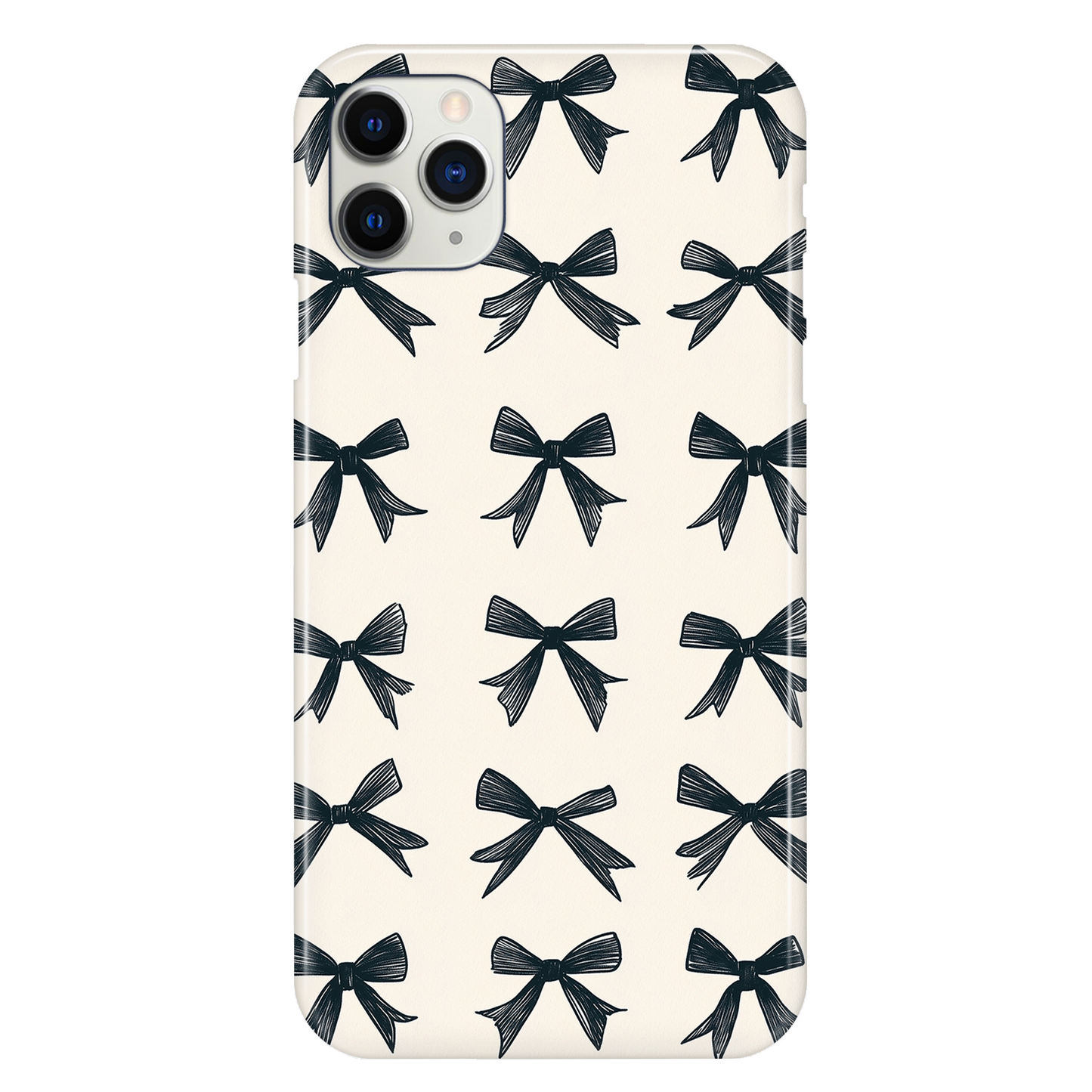 Black Bows Phone Case