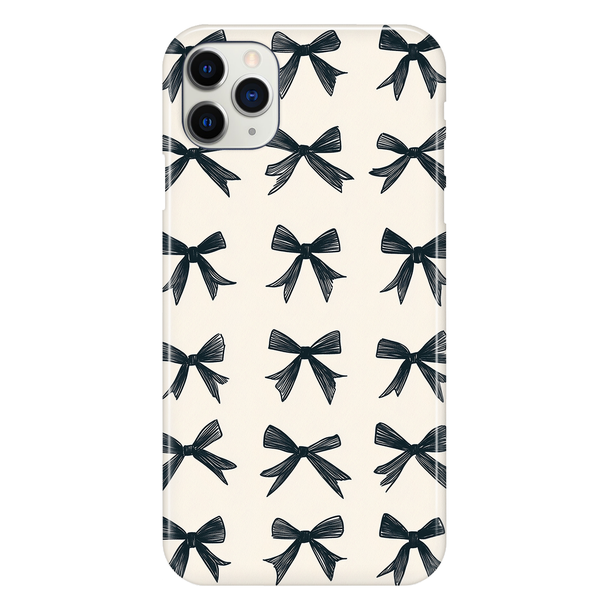 Black Bows Phone Case