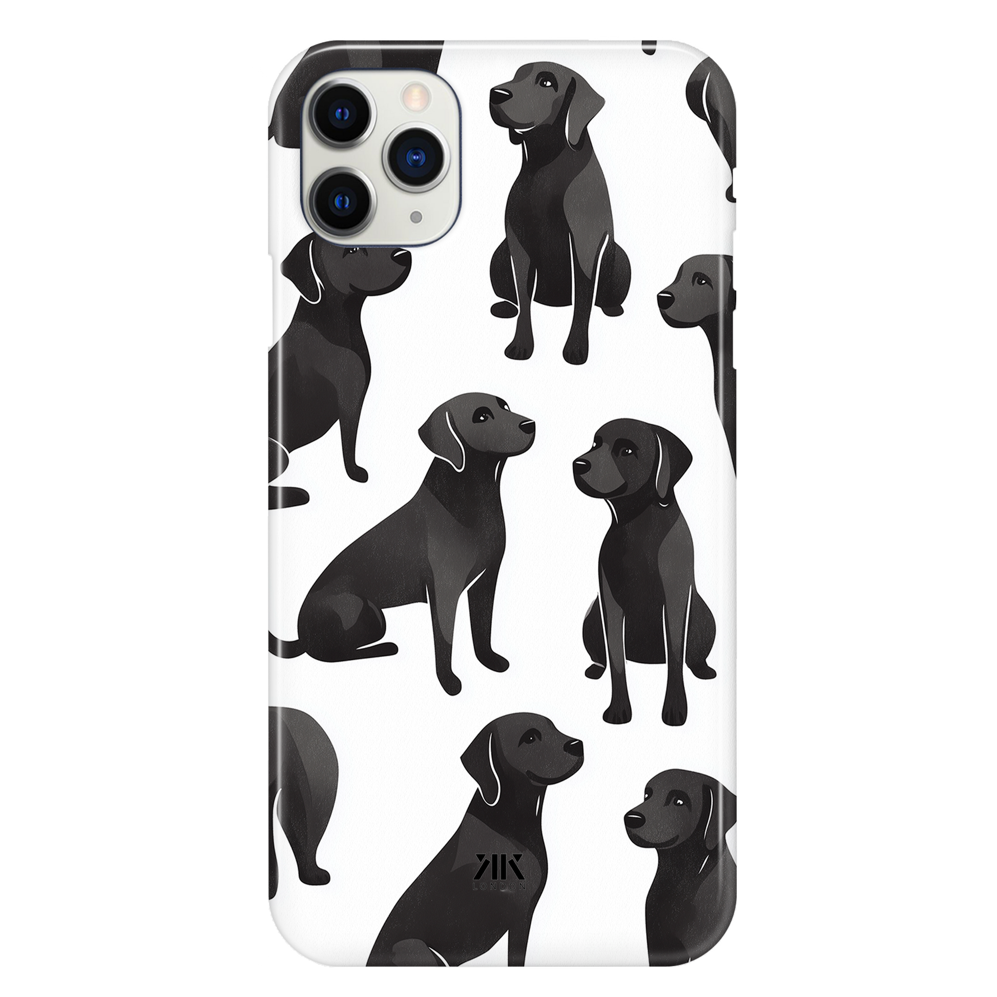 Black Dogs Phone Case