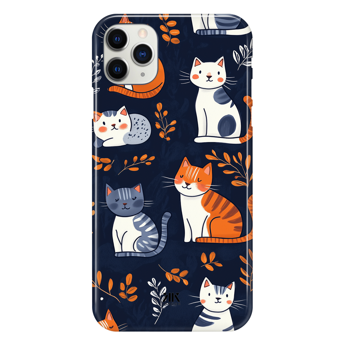 Blue Cats Phone Case