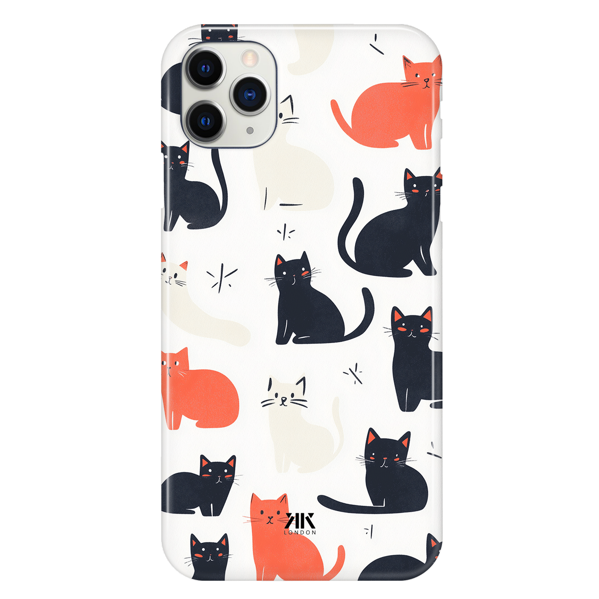 Sitting Cats Phone Case