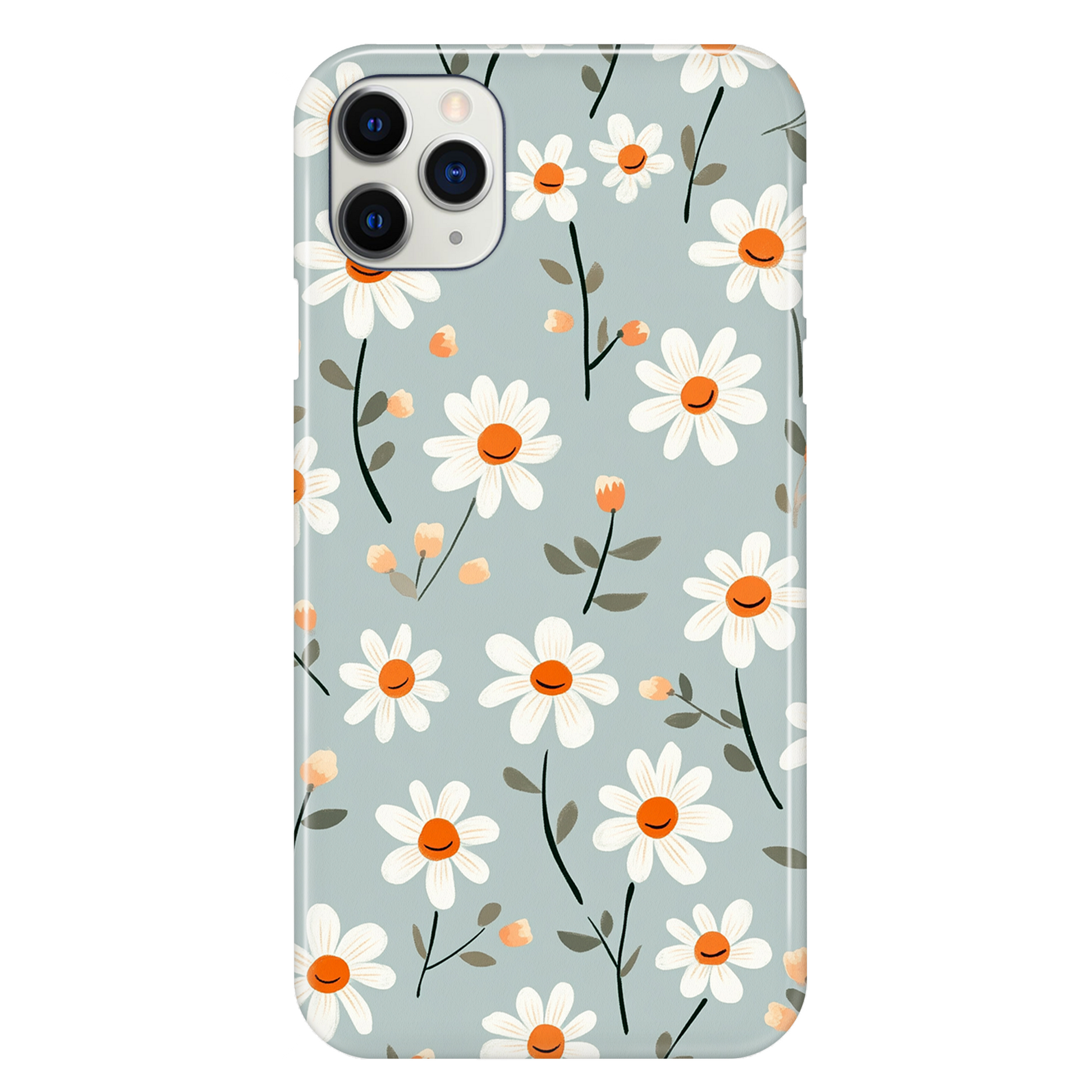 Daisies on Blue Phone Case