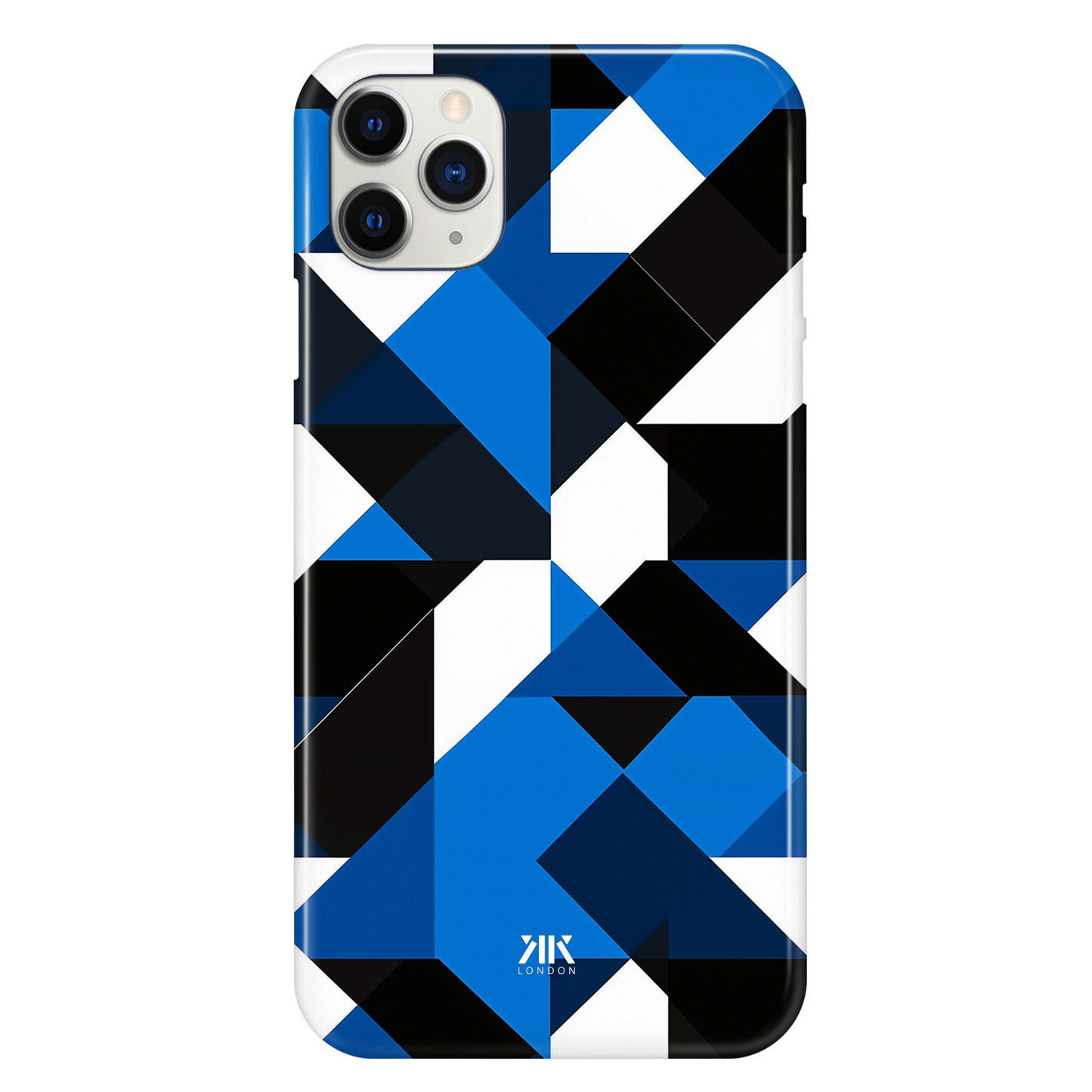 Blue Geometric Phone Case