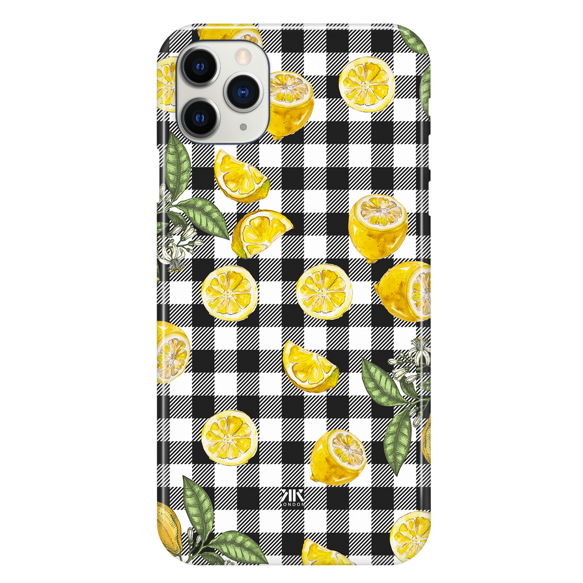 Gingham Lemons Phone Case