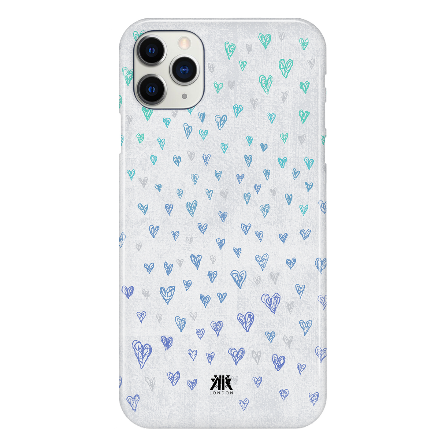 Pastel Love Hearts Phone Case