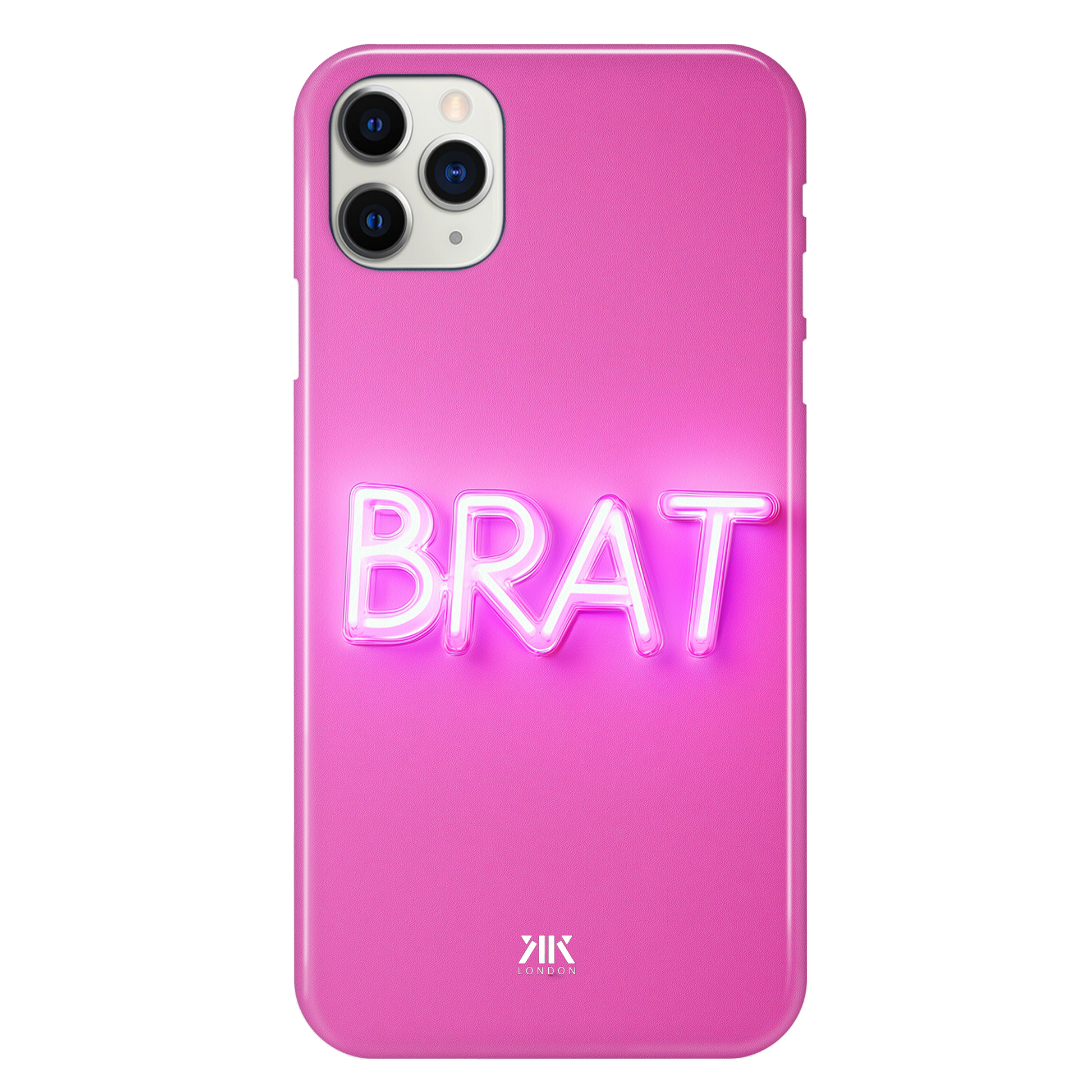Pink Brat Phone Case