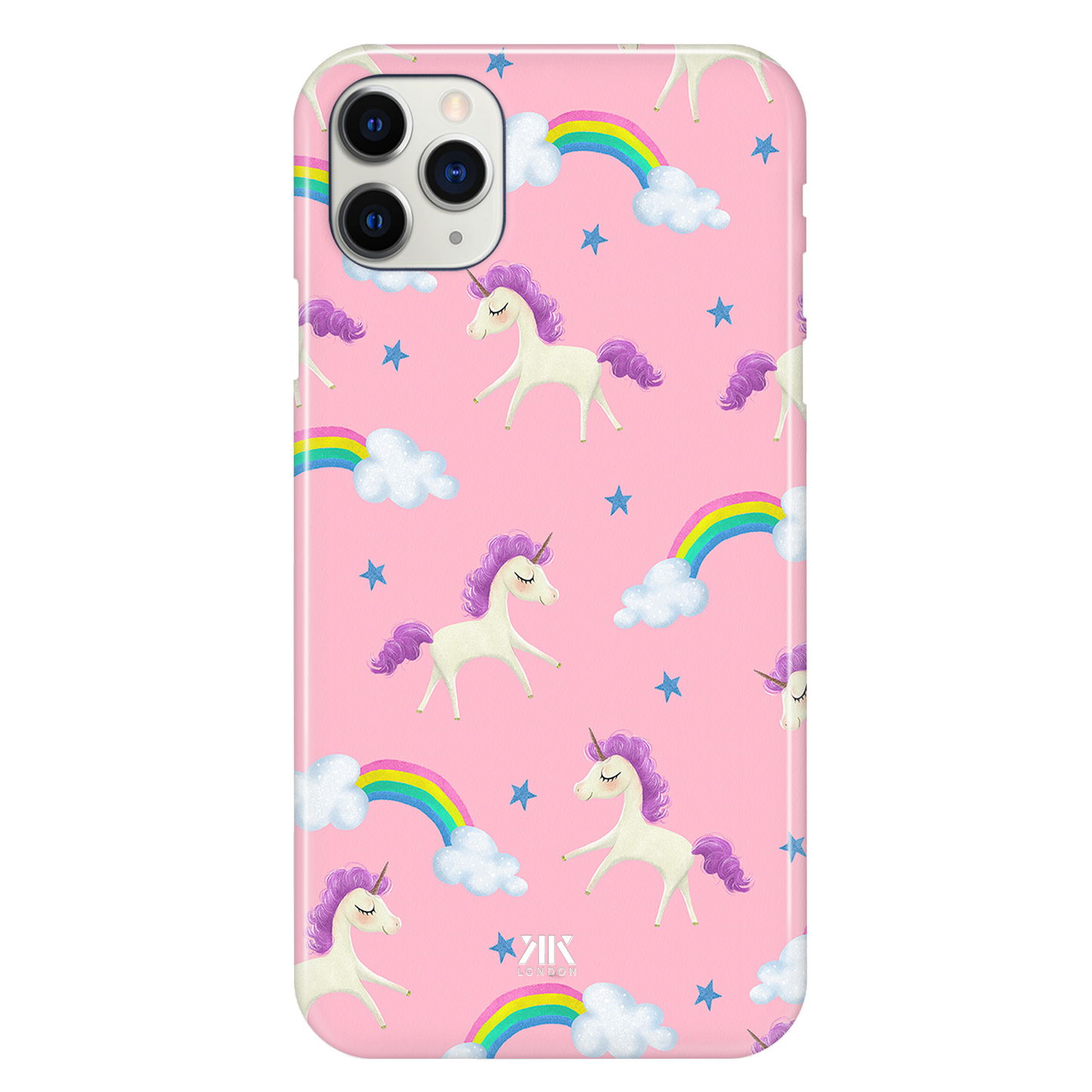 Pink Unicorn Pattern Phone Case