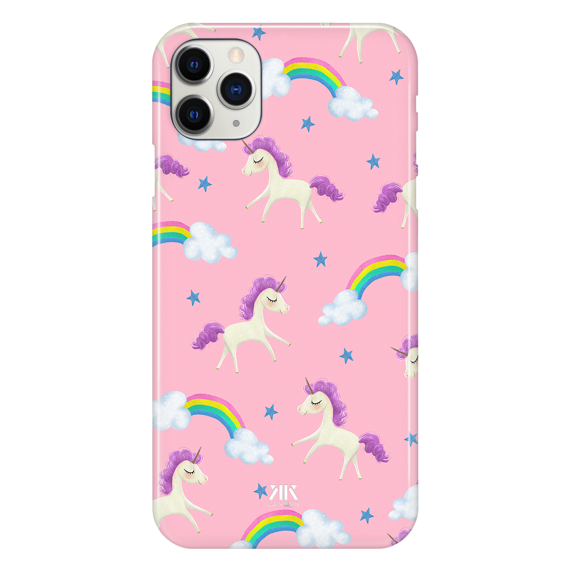 Pink Unicorn Pattern Phone Case
