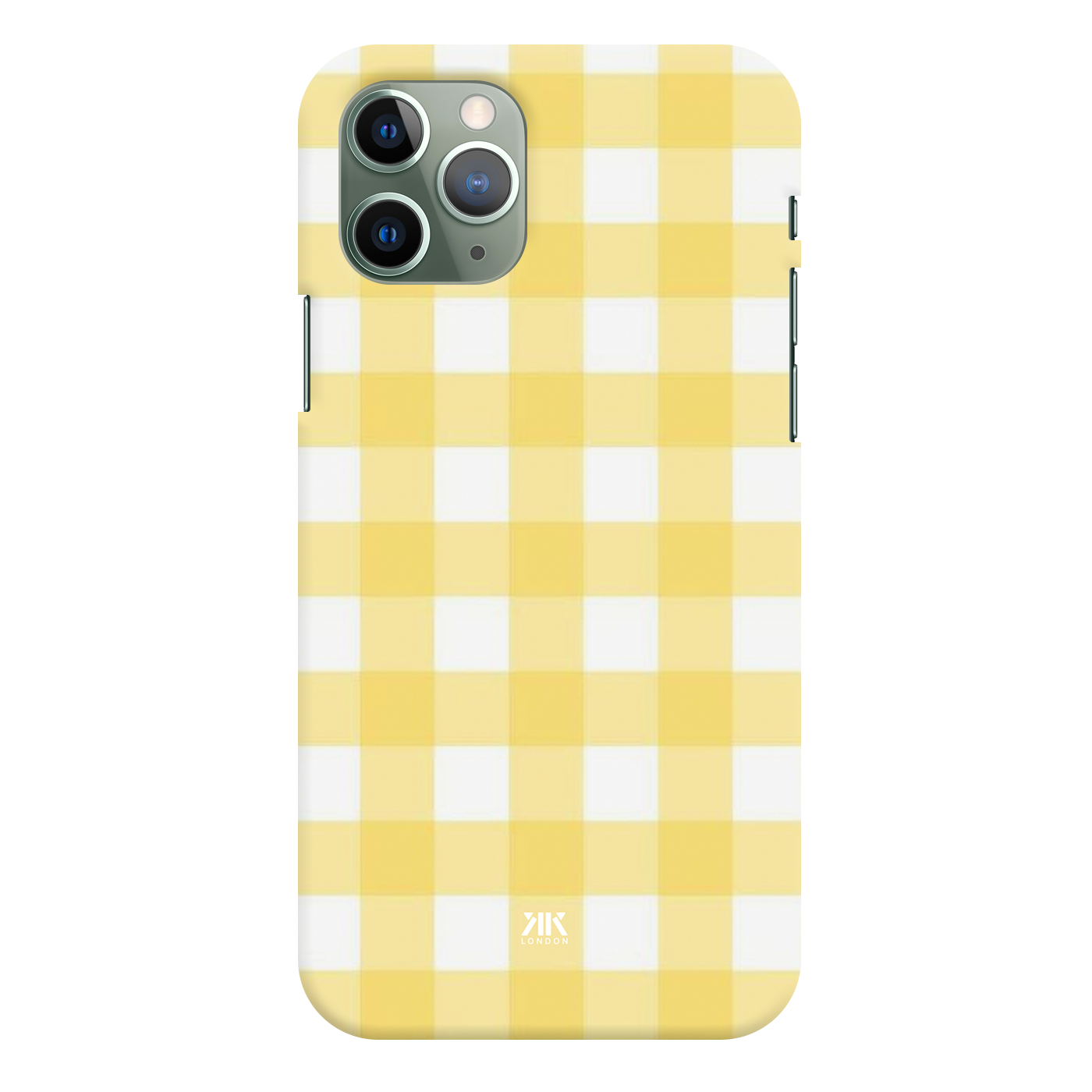 Yellow Gingham Phone Case
