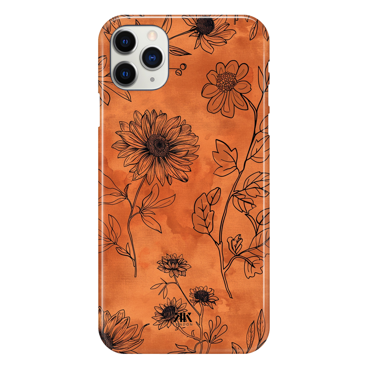 Floral Line Art Phone Case