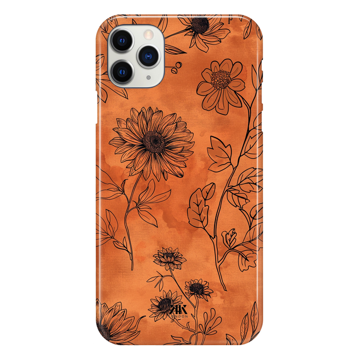 Floral Line Art Phone Case