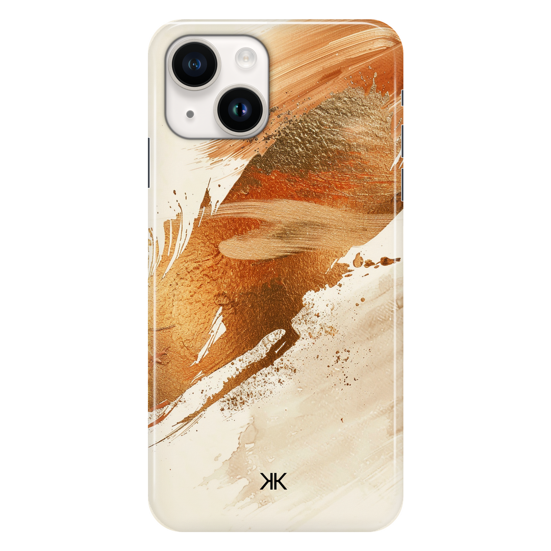 Abstract Brush phone case for iPhone 14
