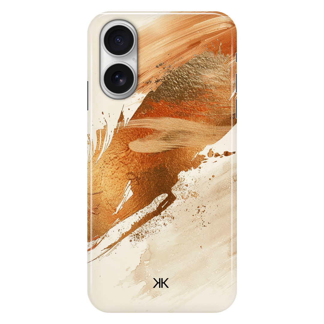 Abstract Brush phone case for iPhone 16