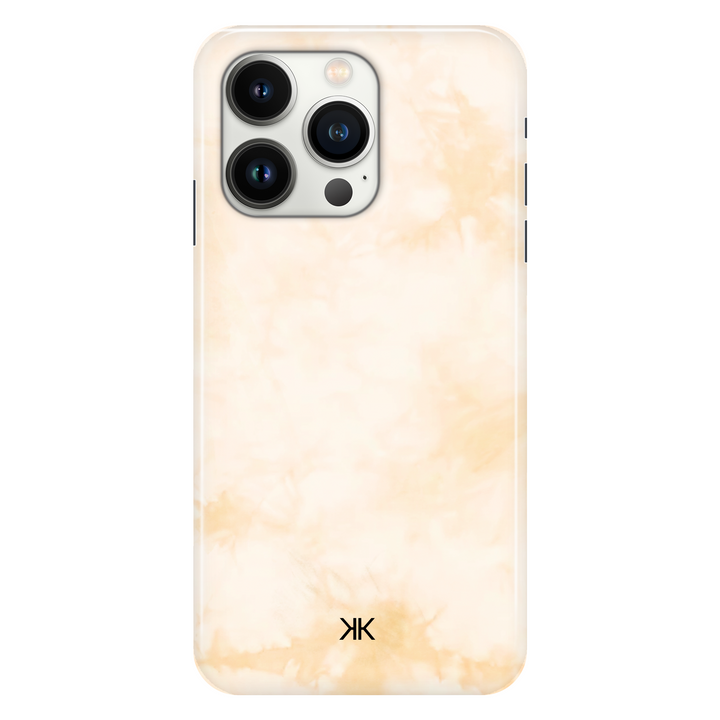 Pastel Peach Tie Dye phone case for iPhone 13 Pro