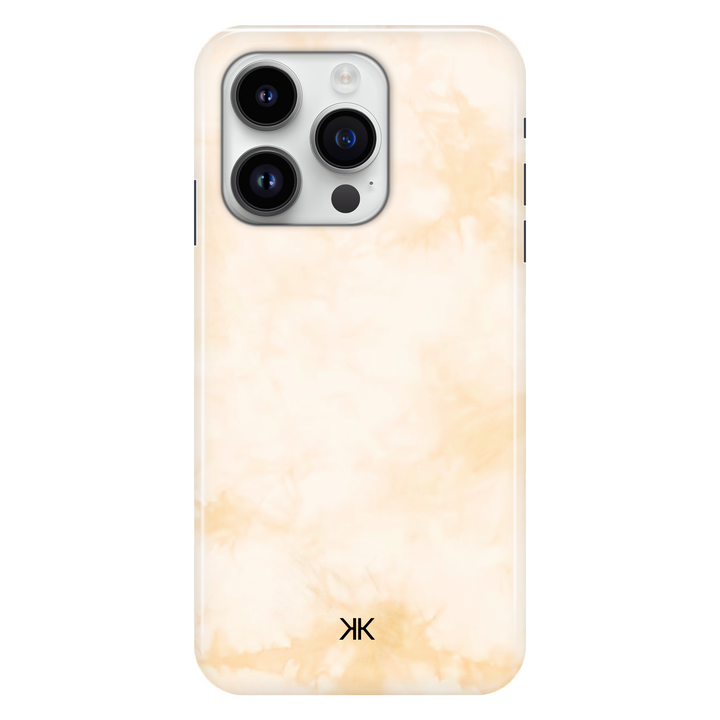 Pastel Peach Tie Dye phone case for iPhone 14 Pro