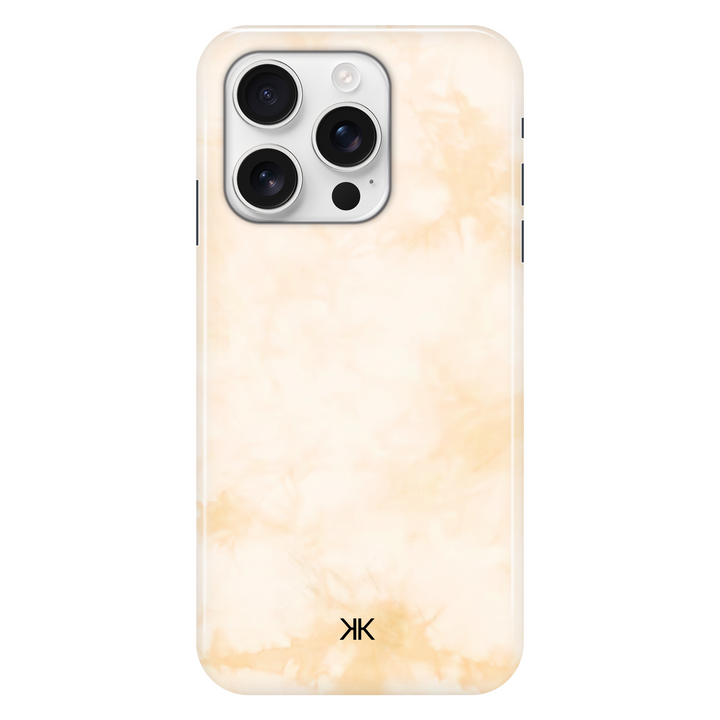 Pastel Peach Tie Dye phone case for iPhone 16 Pro