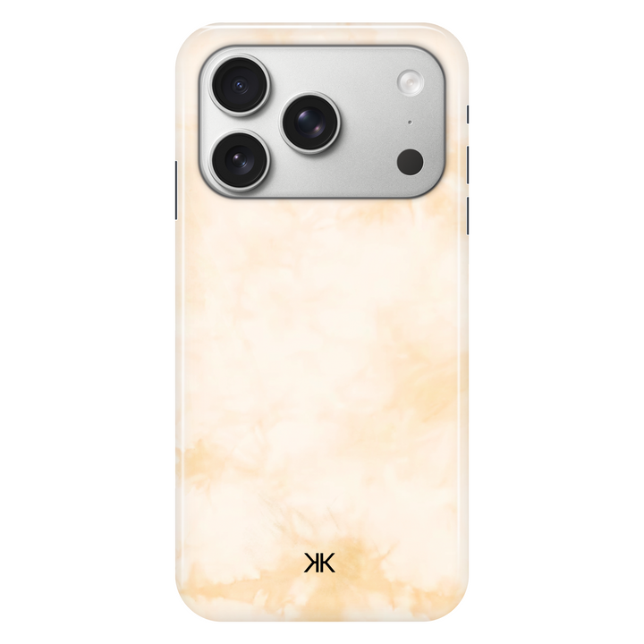 Pastel Peach Tie Dye phone case for iPhone 17 Pro