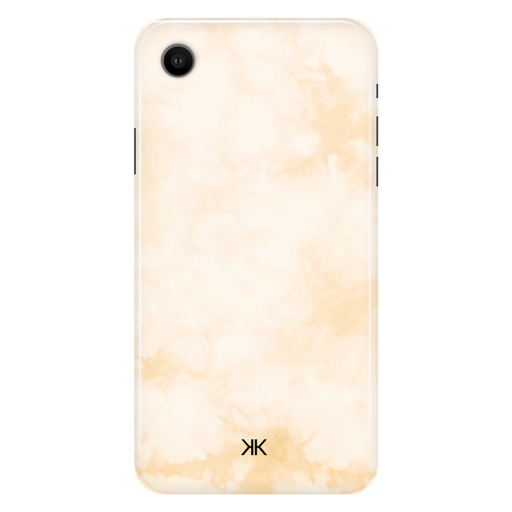 Pastel Peach Tie Dye phone case for iPhone XR
