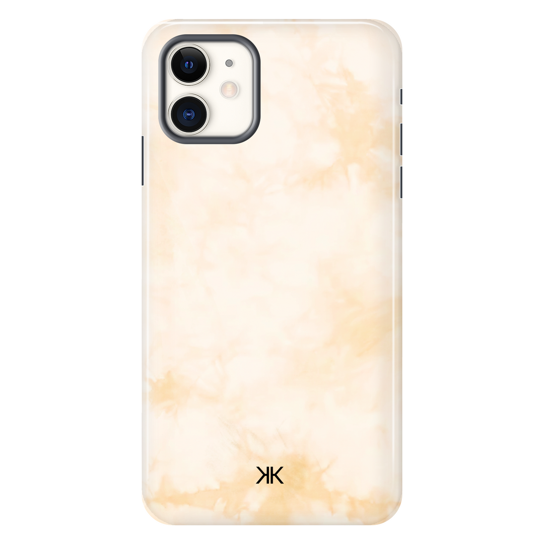 Pastel Peach Tie Dye Phone Case - Tough Case - iphone-11