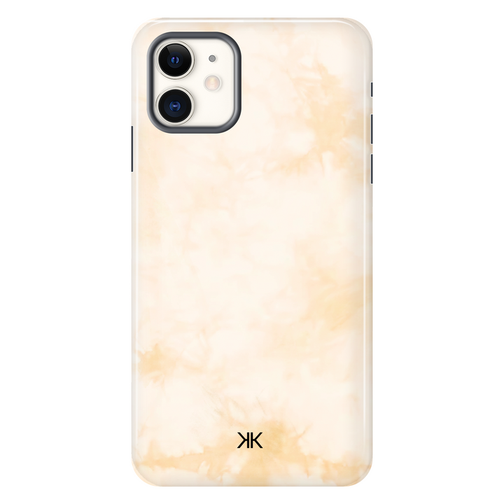 Pastel Peach Tie Dye Phone Case - Tough Case - iphone-11
