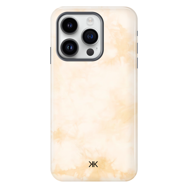 Pastel Peach Tie Dye Phone Case - Tough Case - iphone-14-pro