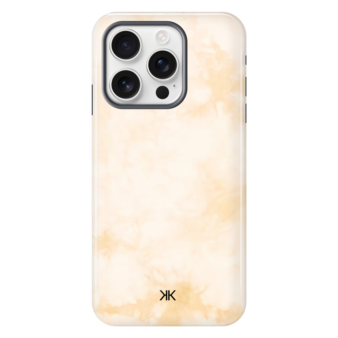 Pastel Peach Tie Dye Phone Case - Tough Case - iphone-16-pro