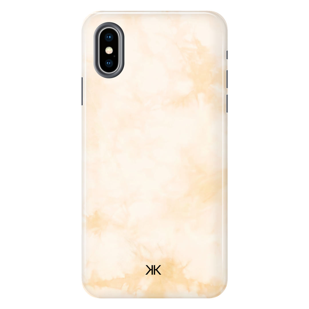 Pastel Peach Tie Dye Phone Case - Tough Case - iphone-x