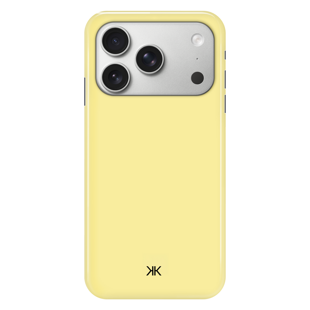 Pastel Lemon phone case for iPhone 17 Pro