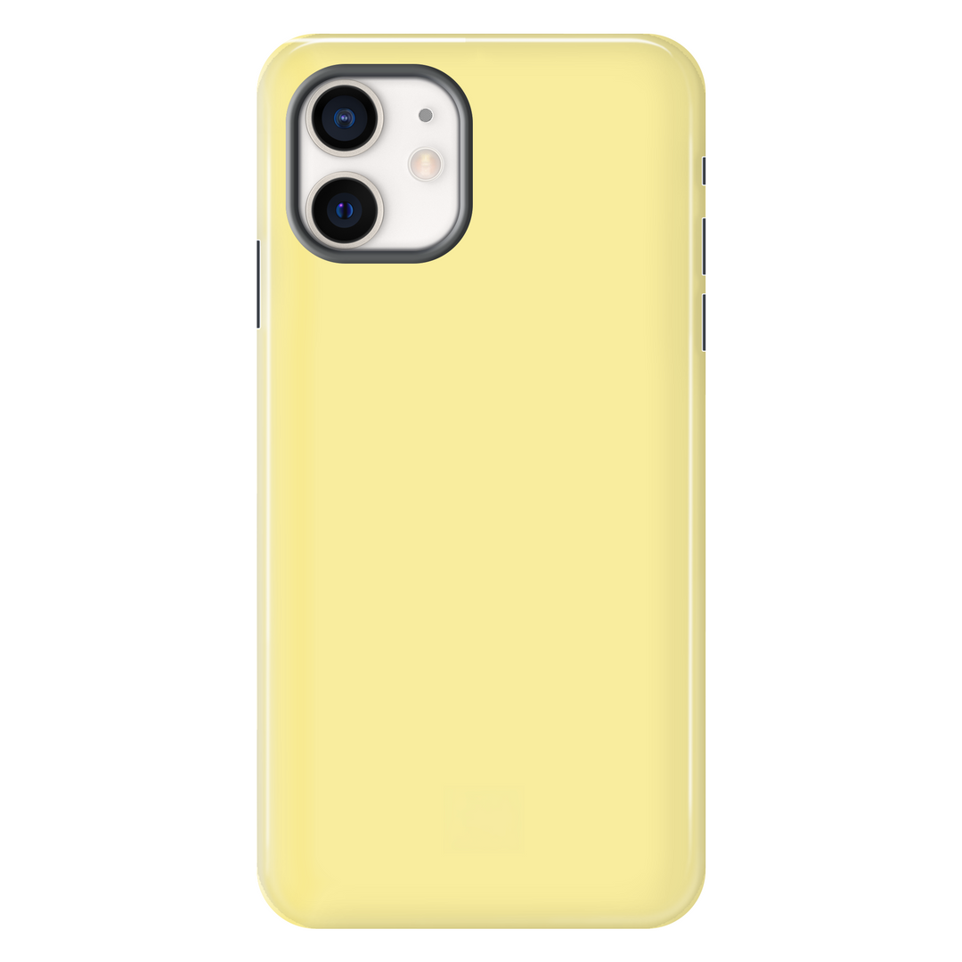 Pastel Lemon tough phone case for iPhone 12