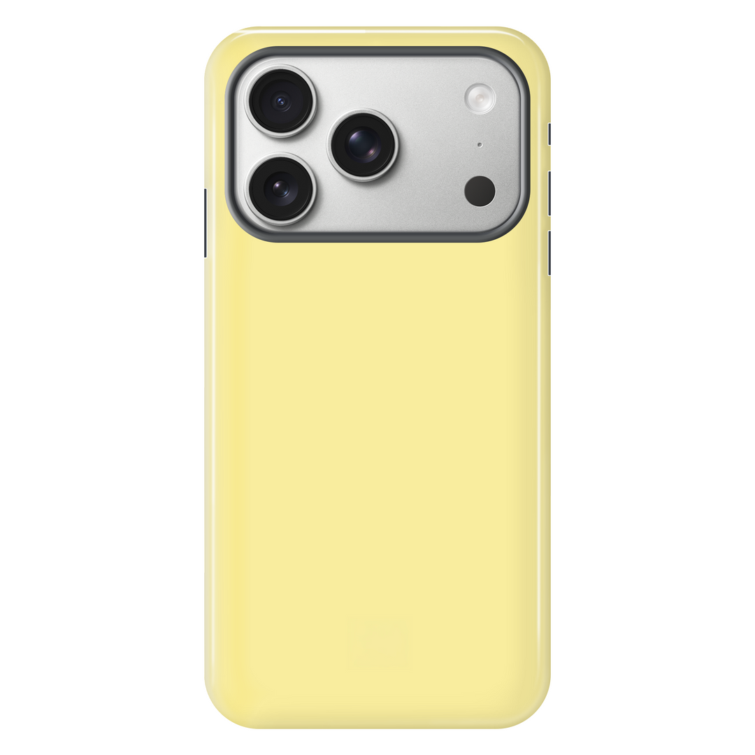 Pastel Lemon tough phone case for iPhone 17 Pro