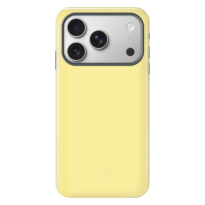 Pastel Lemon tough phone case for iPhone 17 Pro