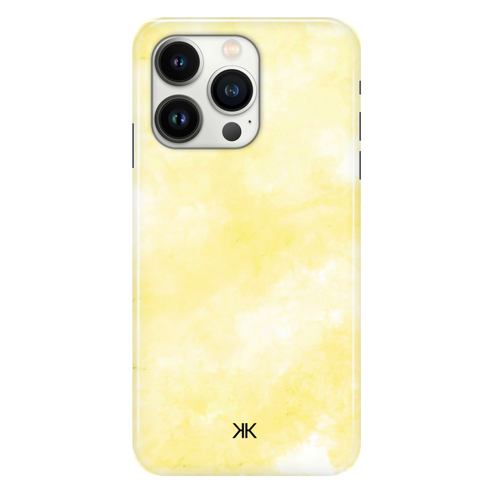 Pastel Lemon Tie Dye phone case for iPhone 13 Pro