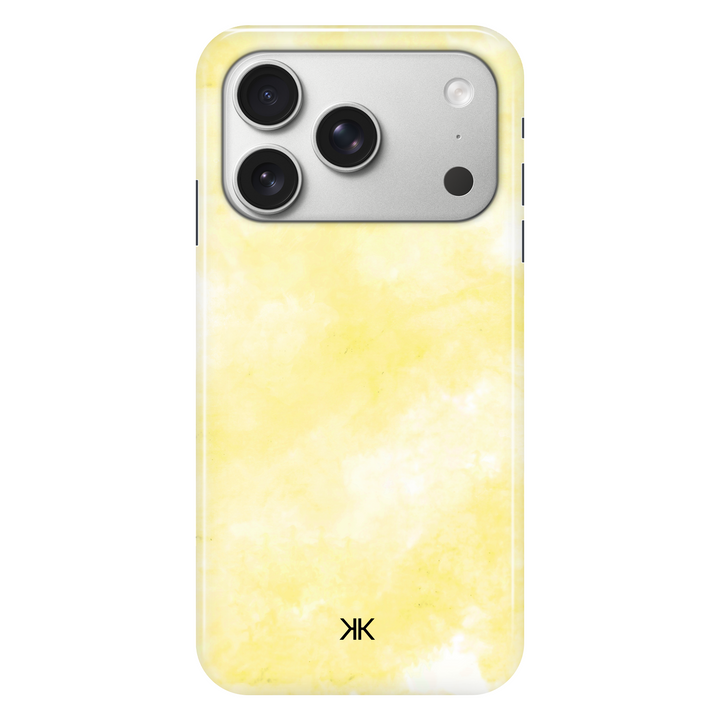 Pastel Lemon Tie Dye phone case for iPhone 17 Pro