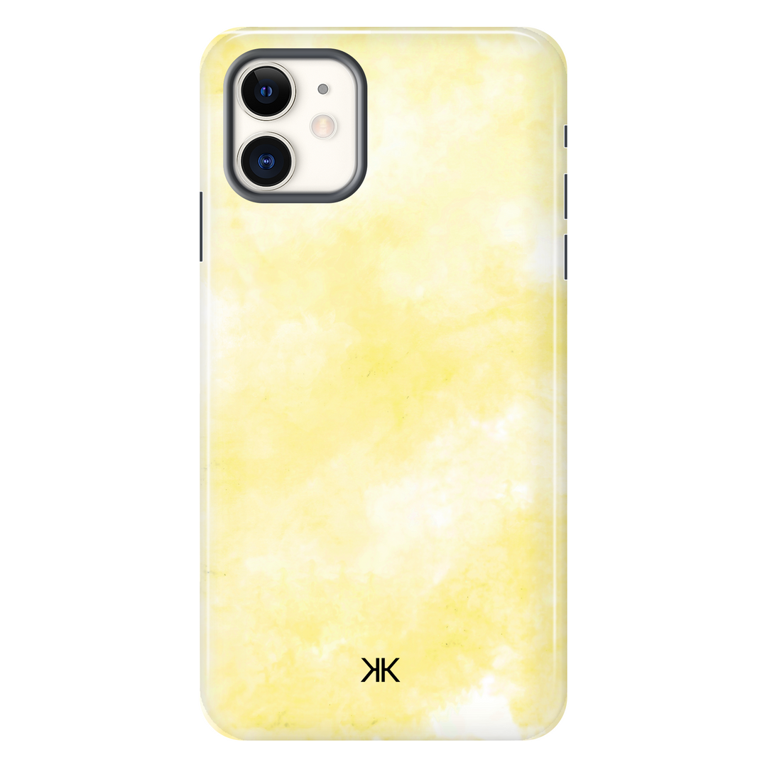 Pastel Lemon Tie Dye Phone Case - Tough Case - iphone-11
