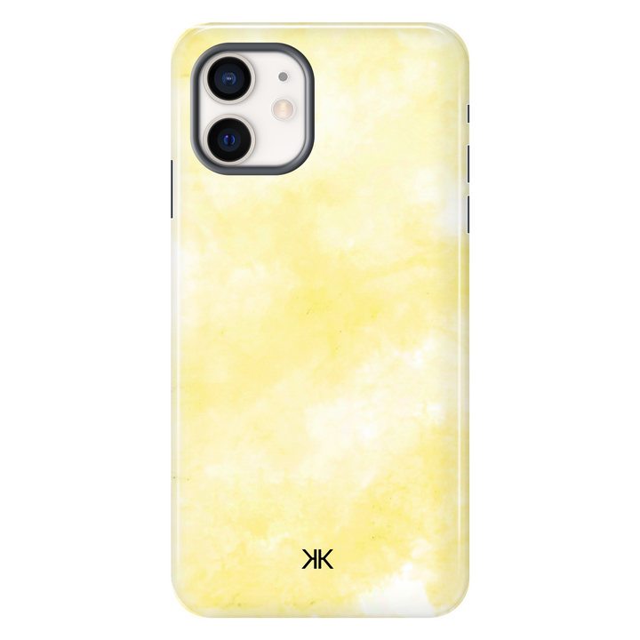 Pastel Lemon Tie Dye Phone Case - Tough Case - iphone-12