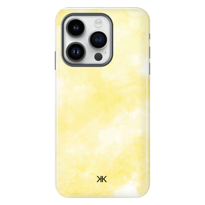 Pastel Lemon Tie Dye Phone Case - Tough Case - iphone-14-pro