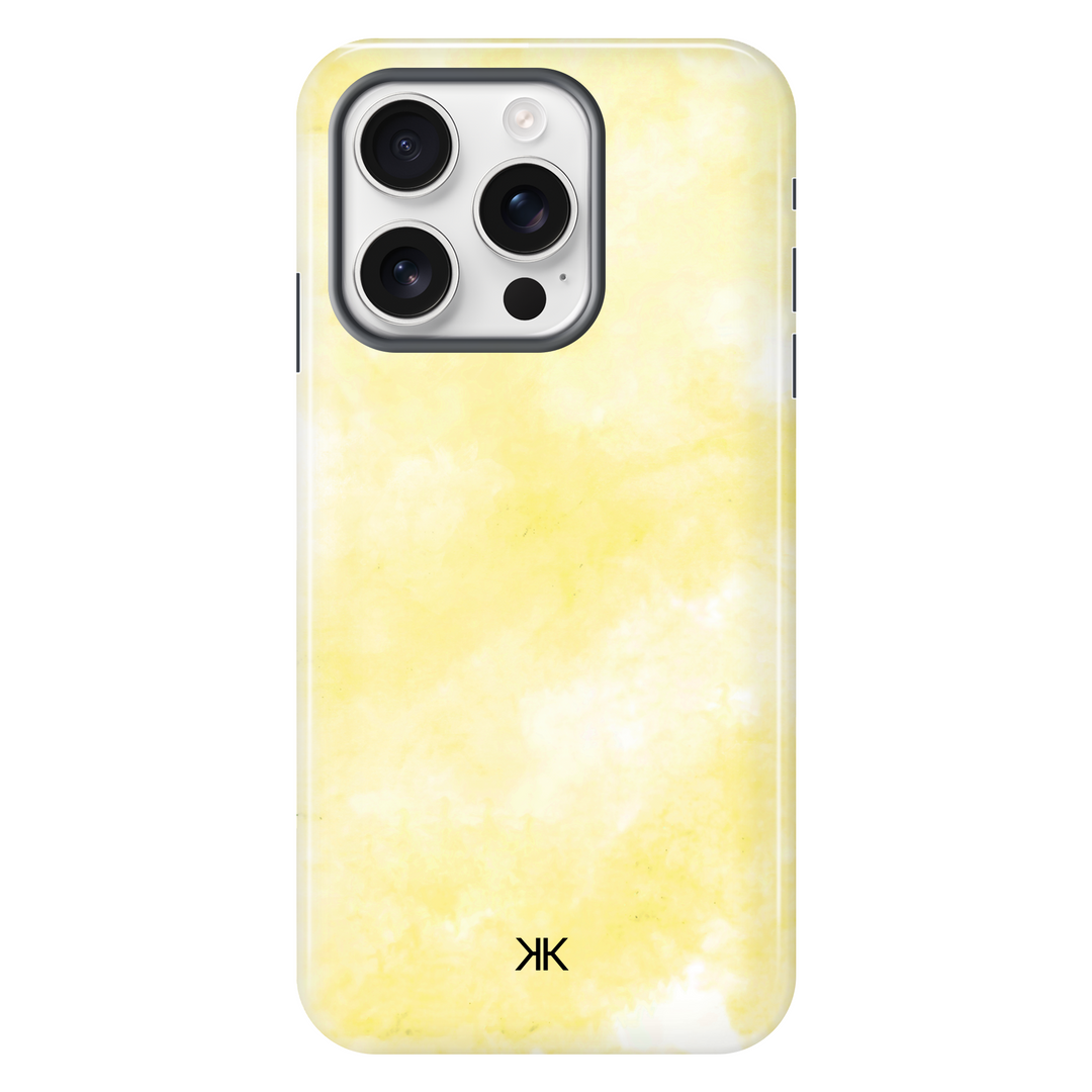 Pastel Lemon Tie Dye Phone Case - Tough Case - iphone-16-pro