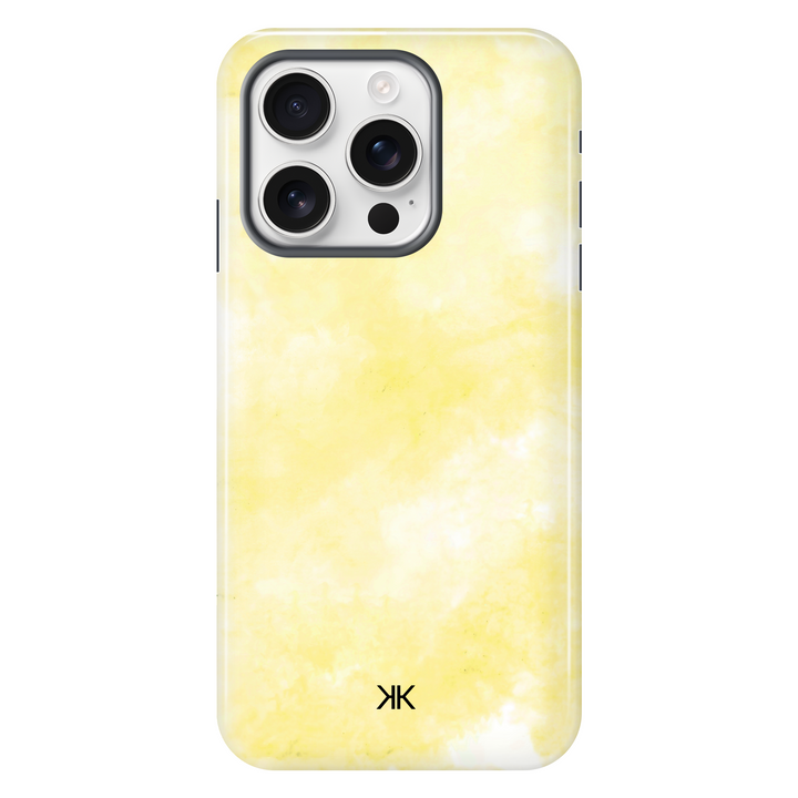 Pastel Lemon Tie Dye Phone Case - Tough Case - iphone-16-pro