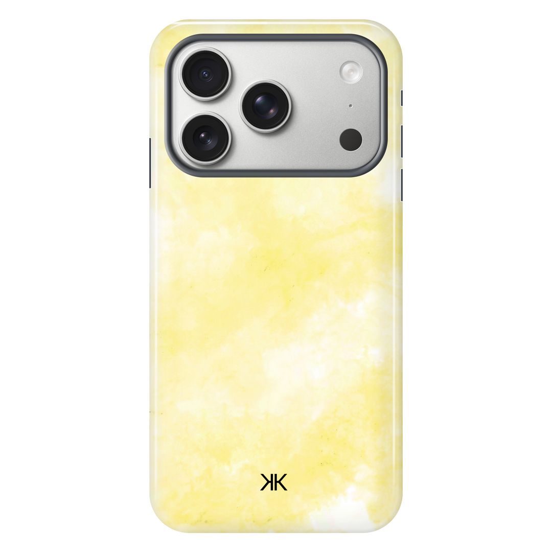 Pastel Lemon Tie Dye Phone Case - Tough Case - iphone-17-pro