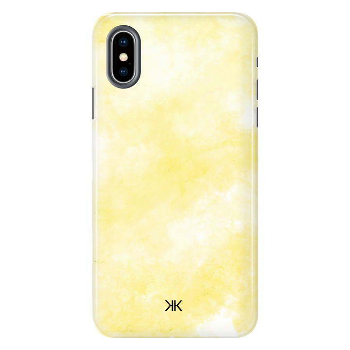 Pastel Lemon Tie Dye Phone Case - Tough Case - iphone-x