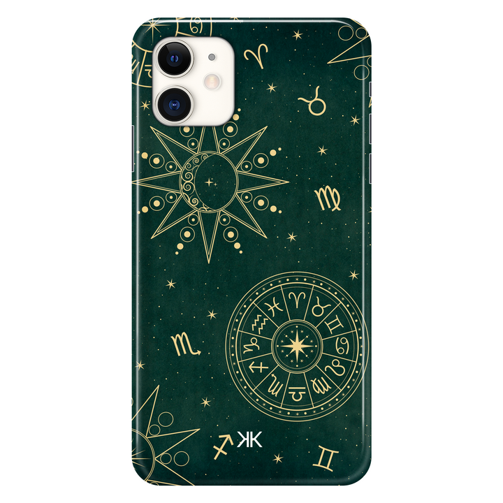 Astronomy Emerald phone case for iPhone 11