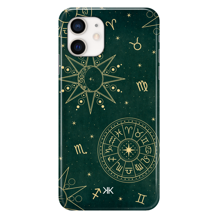 Astronomy Emerald phone case for iPhone 12