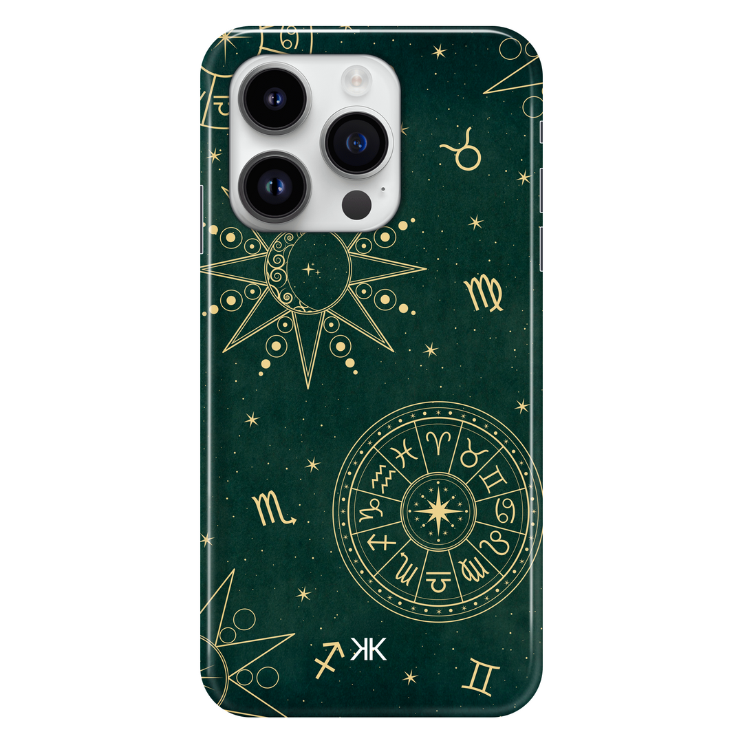 Astronomy Emerald phone case for iPhone 14 Pro