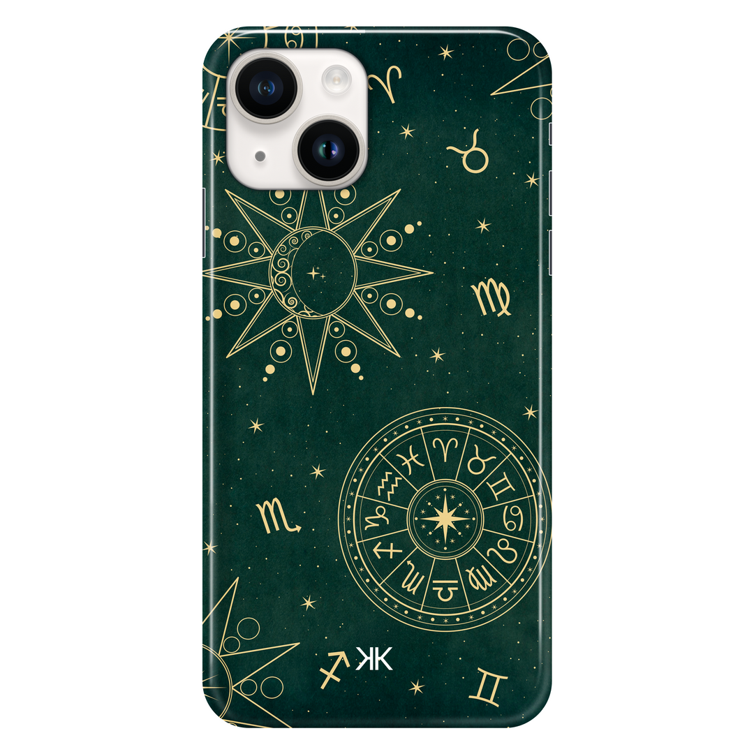 Astronomy Emerald phone case for iPhone 14