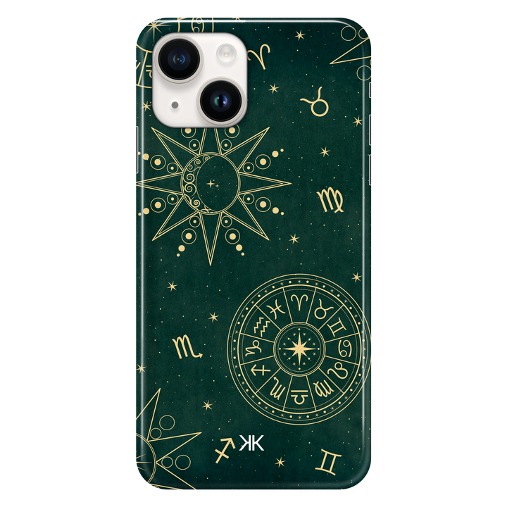 Astronomy Emerald phone case for iPhone 14