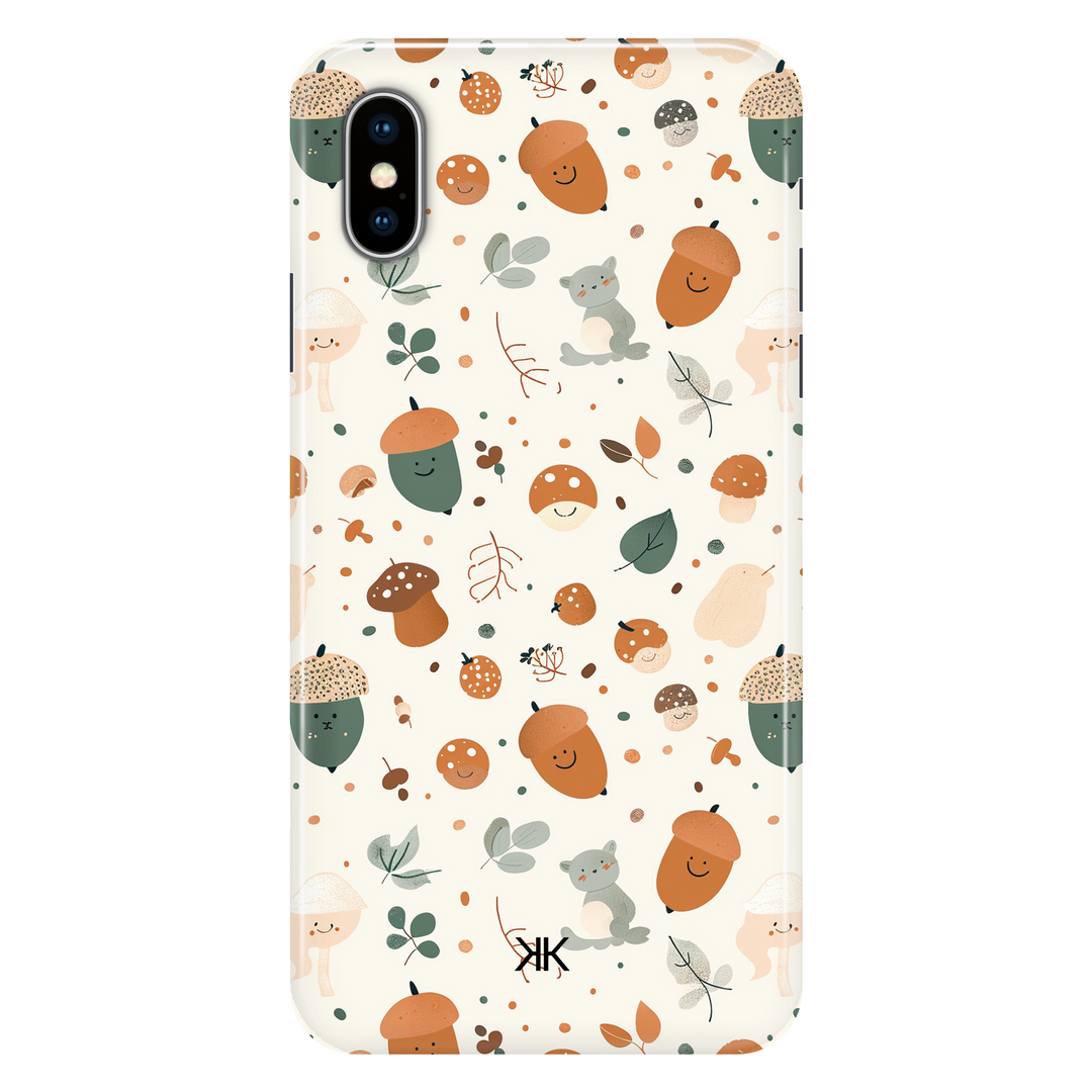 Autumn Kawaii phone case for iPhone X