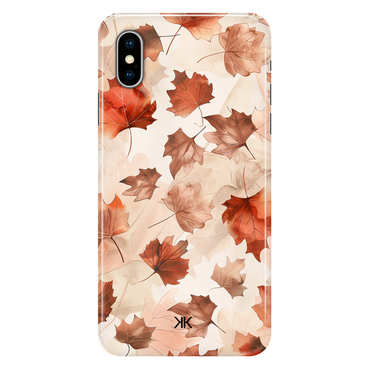 Autumn Leaves phone case for iPhone X