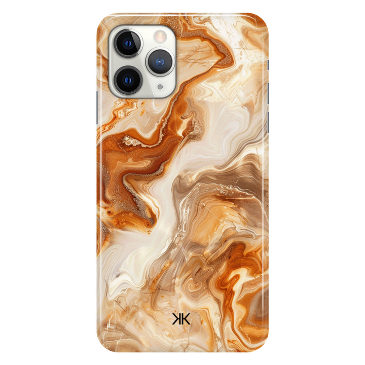 Amber Marble phone case for iPhone 11 Pro