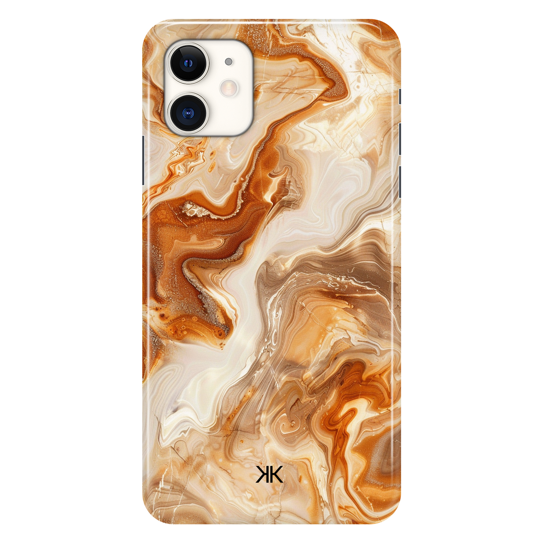 Amber Marble phone case for iPhone 11
