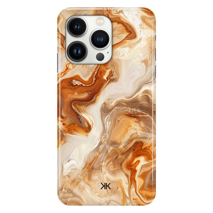 Amber Marble phone case for iPhone 13 Pro